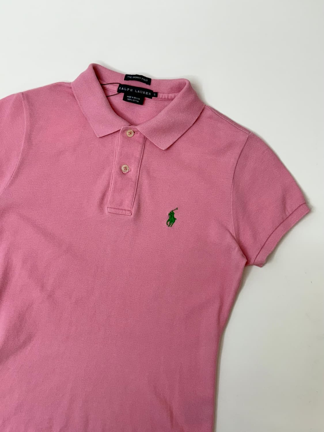Polo 폴로 랄프로렌 그린 포니 반팔 피케 셔츠 상품이미지1