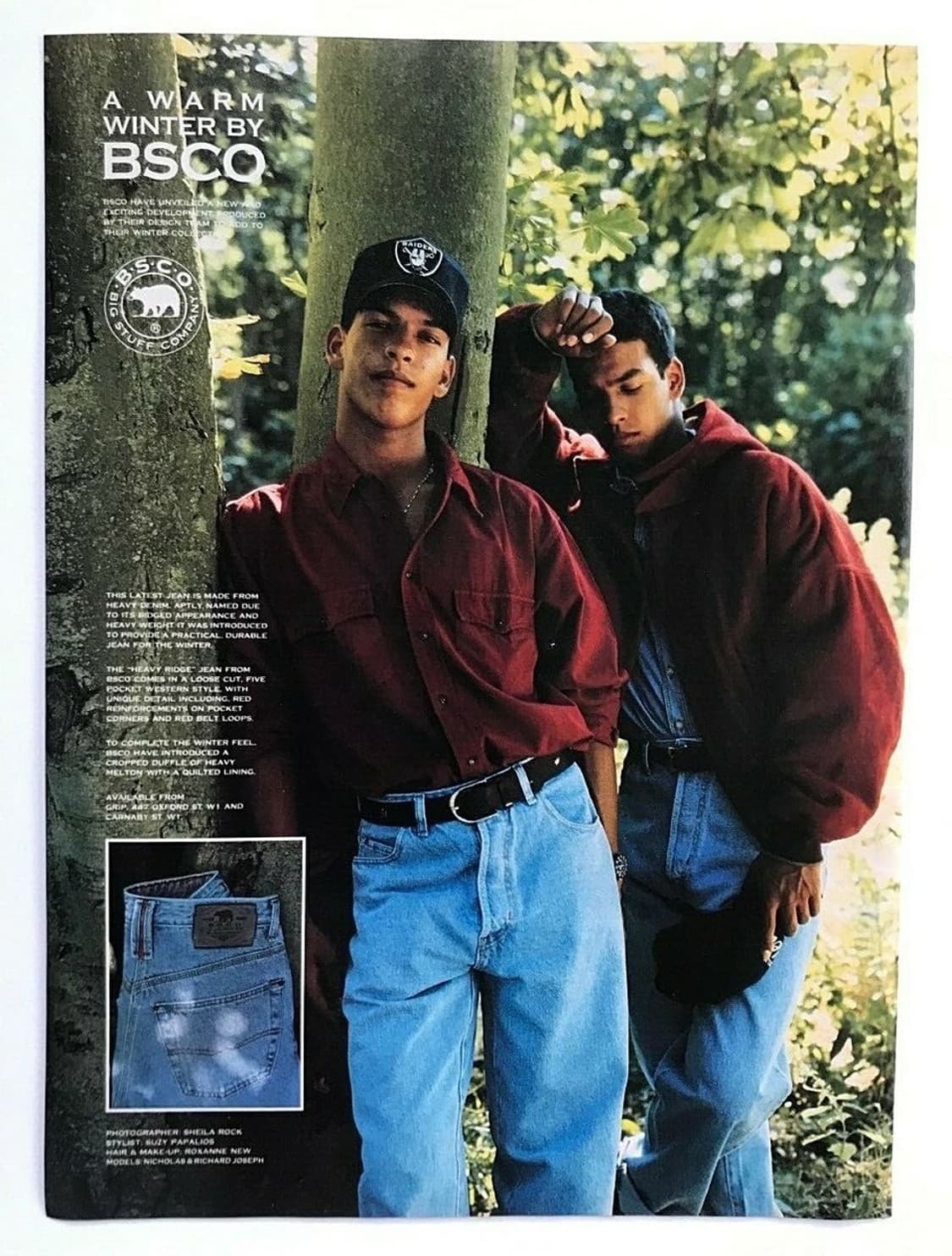 B.S.C.O  워크웨어 데님 멀티포켓 조끼 베스트 상품이미지3