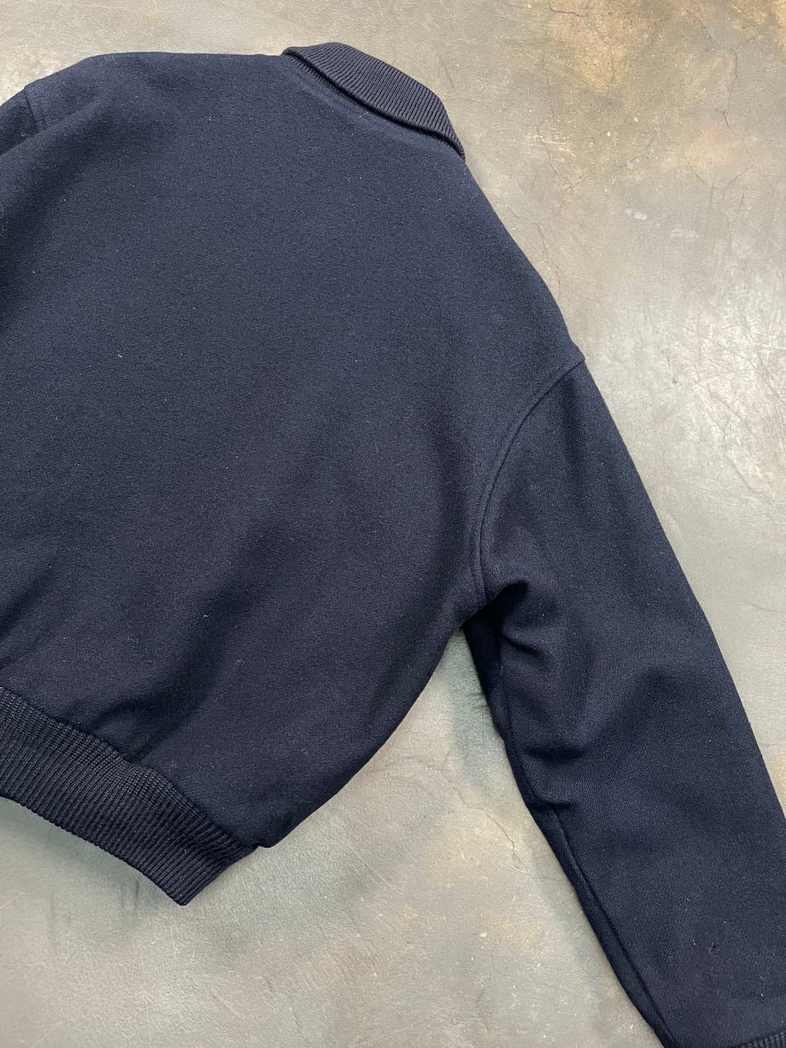 재팬 빈티지 울 봄버 자켓 상품이미지6