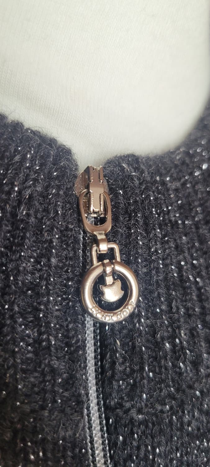 (여성85사이즈) 럭스 골프 집업 니트.가디건 상품이미지3