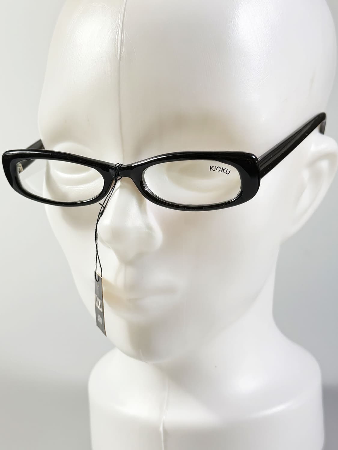 90s KICKU JAPAN 뿔테 캣아이 프레임 빈티지 안경 상품이미지8