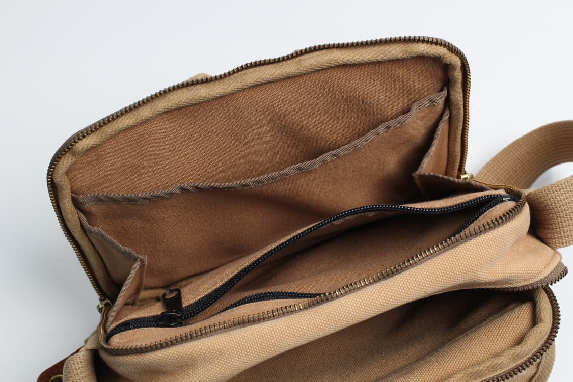 SHIRAI DESIGN Canvas Cross Bag 상품이미지9