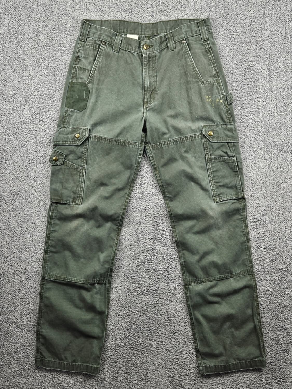 칼하트 립스탑 카고 포켓 워크 팬츠 ( 33X34 ) / 11563 상품이미지1