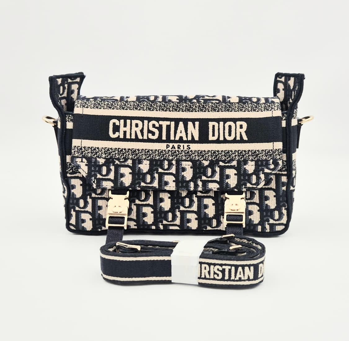 디올 오블리크 블루 캠프백 스몰 숄더백 M1241ORIW 상품이미지1