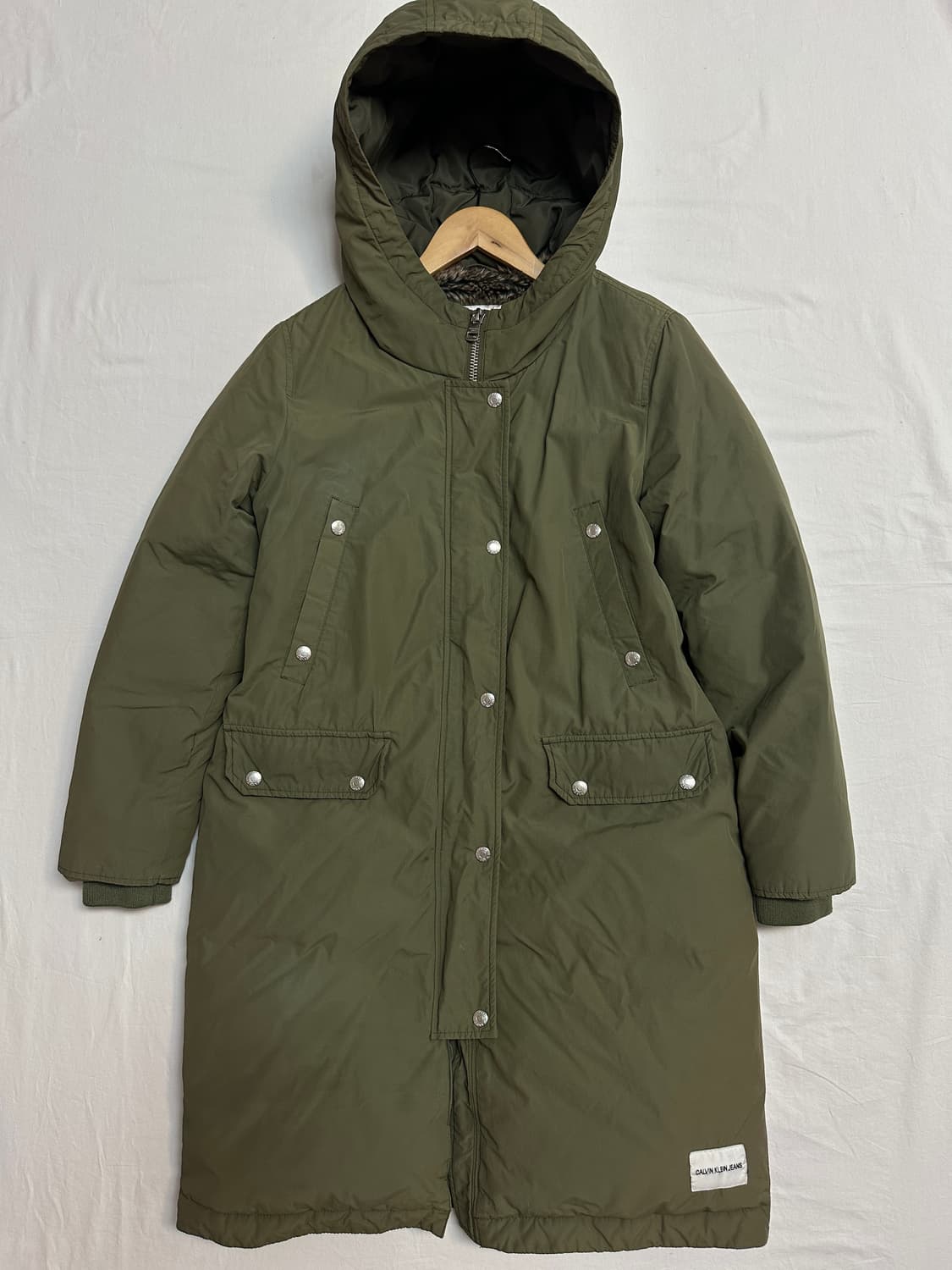 캘빈클라인 덕다운 야상패딩 상품이미지1