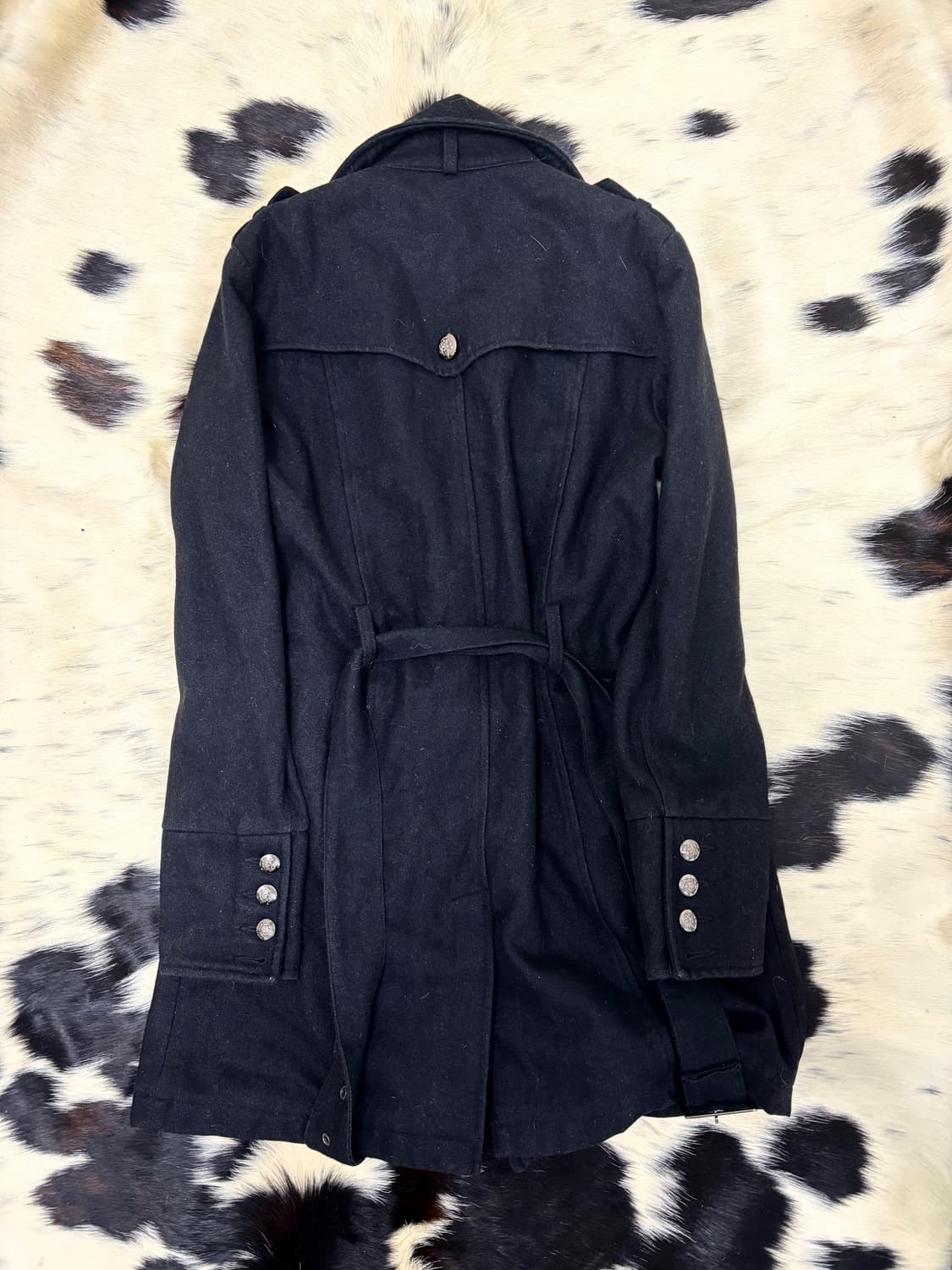 [IN THE ATTIC]Minimal Mood Black Coat 상품이미지8