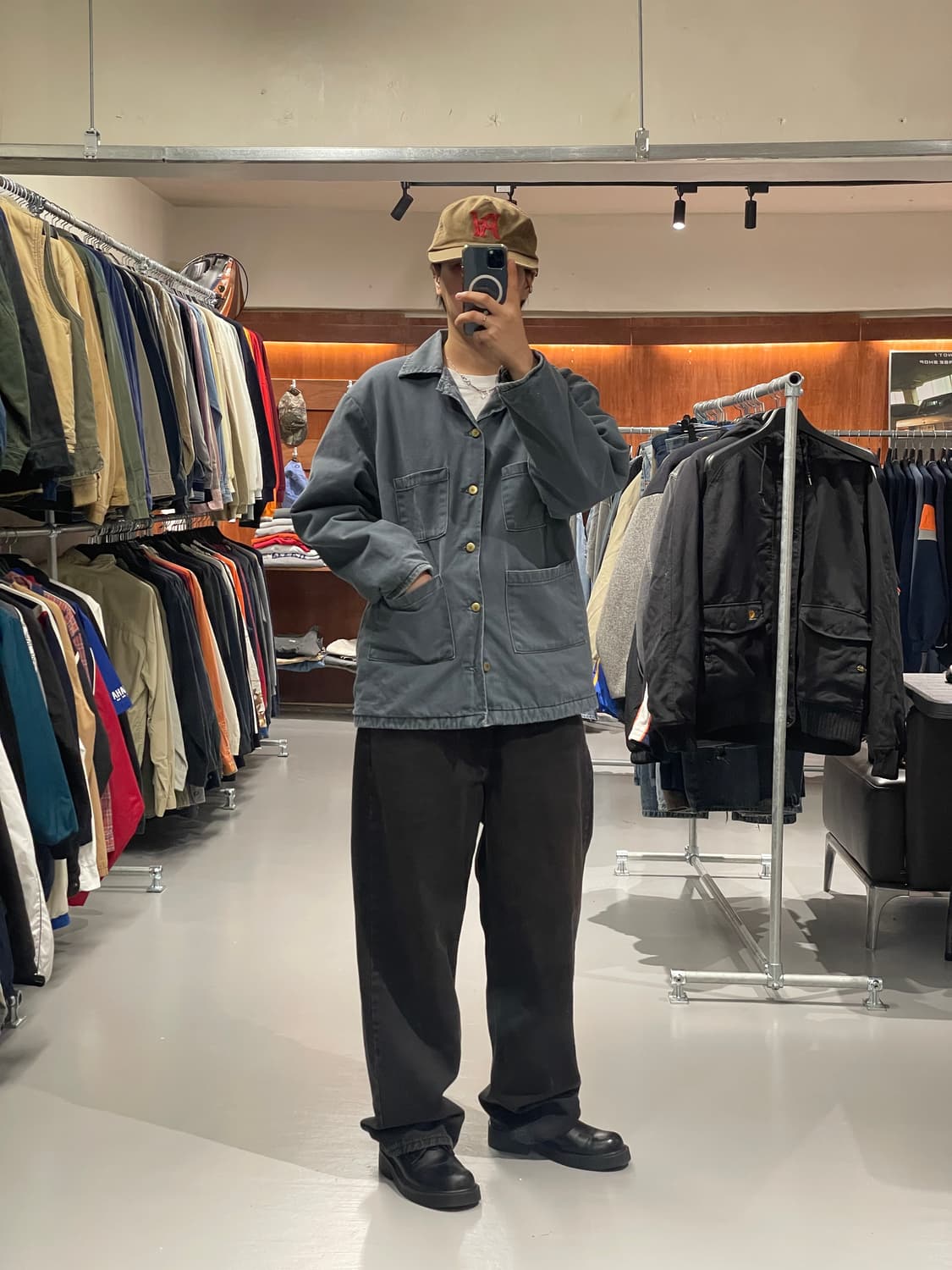 90‘s 블랭킷 초어 자켓   상품이미지1