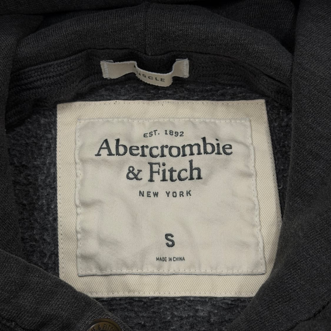 아베크롬비 빈티지 Y2K 프린팅 기모 후드티 S 상품이미지4