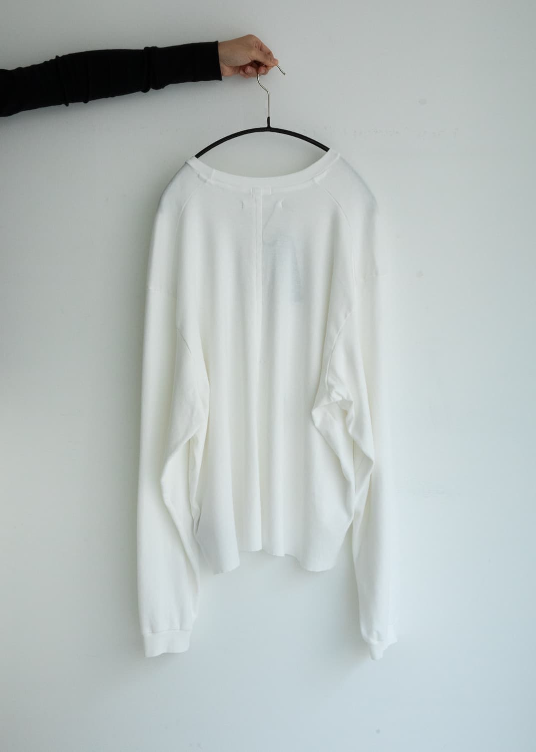 COTTON RIB CROPPED LONG SLEEVE 이니어 innir 상품이미지4