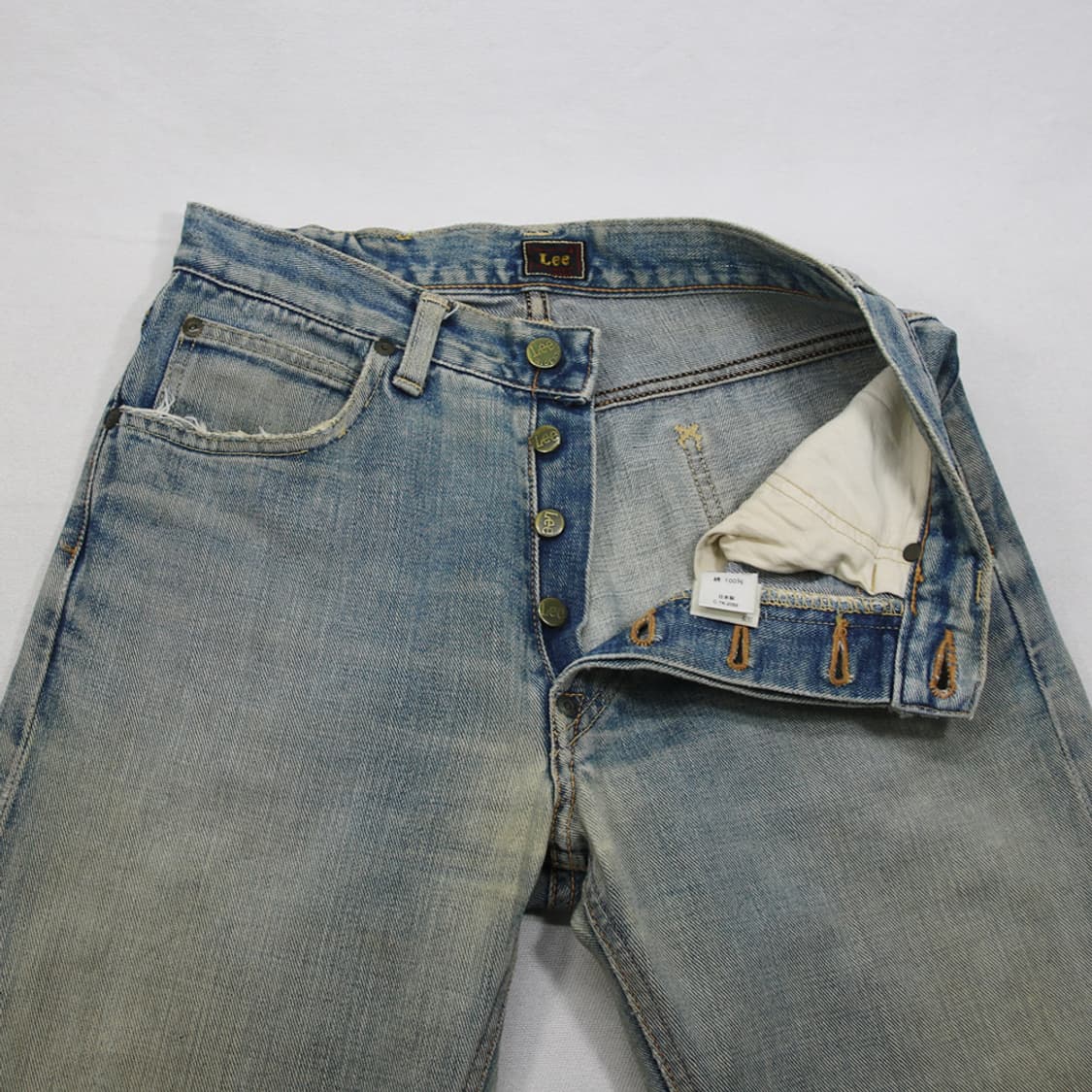 Lee RIDERS 셀비지 진 (여성용 28) 상품이미지5