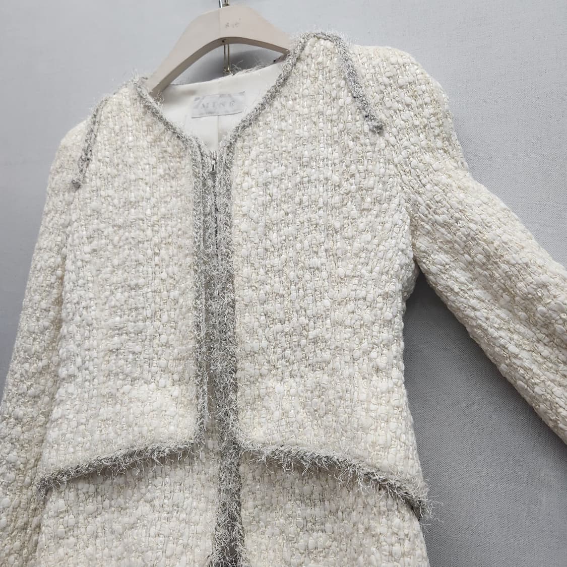 한섬 마인(MINE) 트위드 숏 자켓 S 상품이미지3