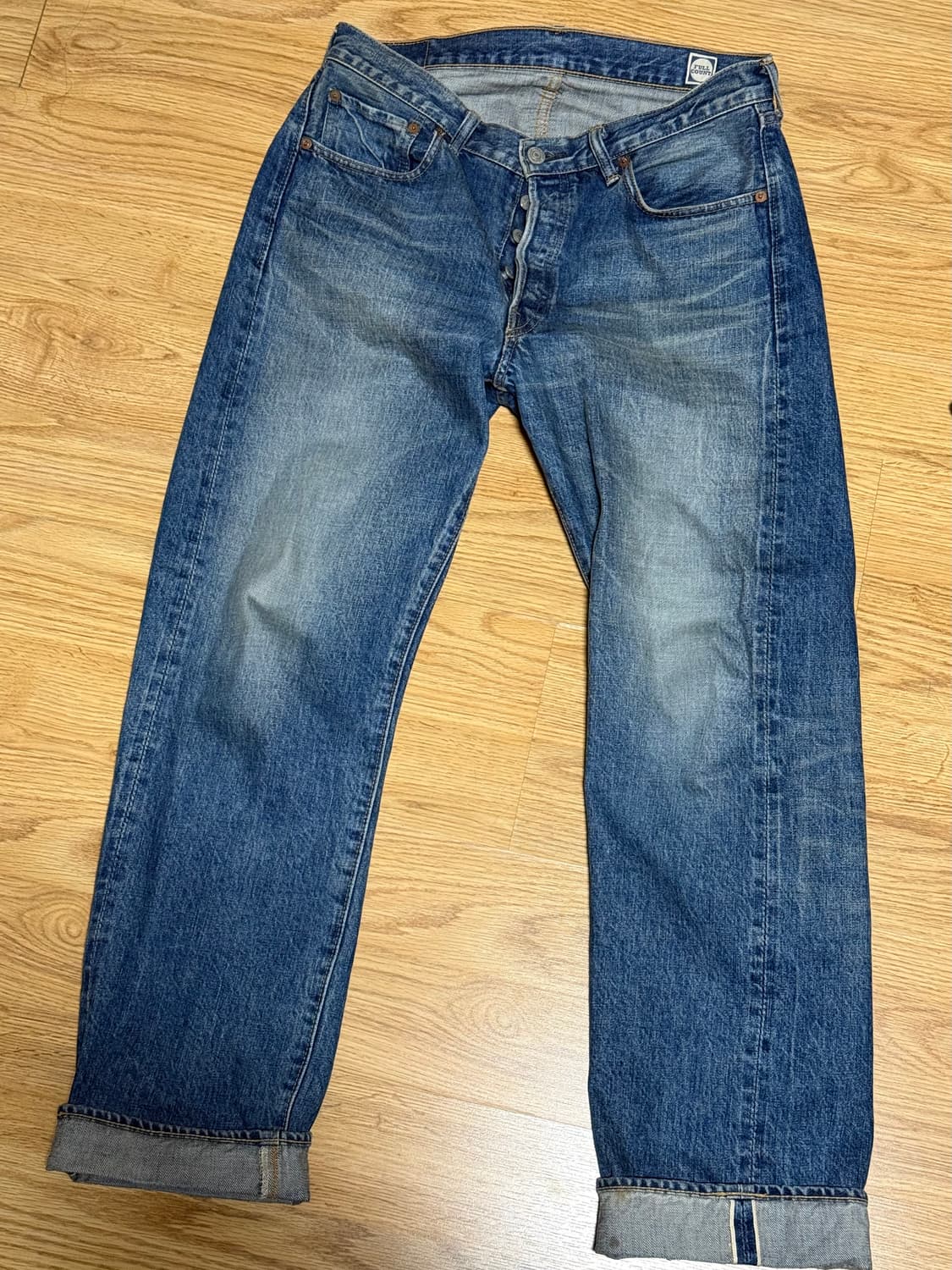 풀카운트 1102 faded indigo 상품이미지1