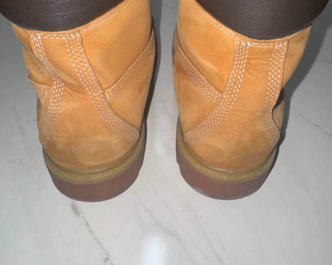 팀버랜드 프리미엄 6인치 워터프루프 부츠 위트 누벅-와이드 상품이미지2