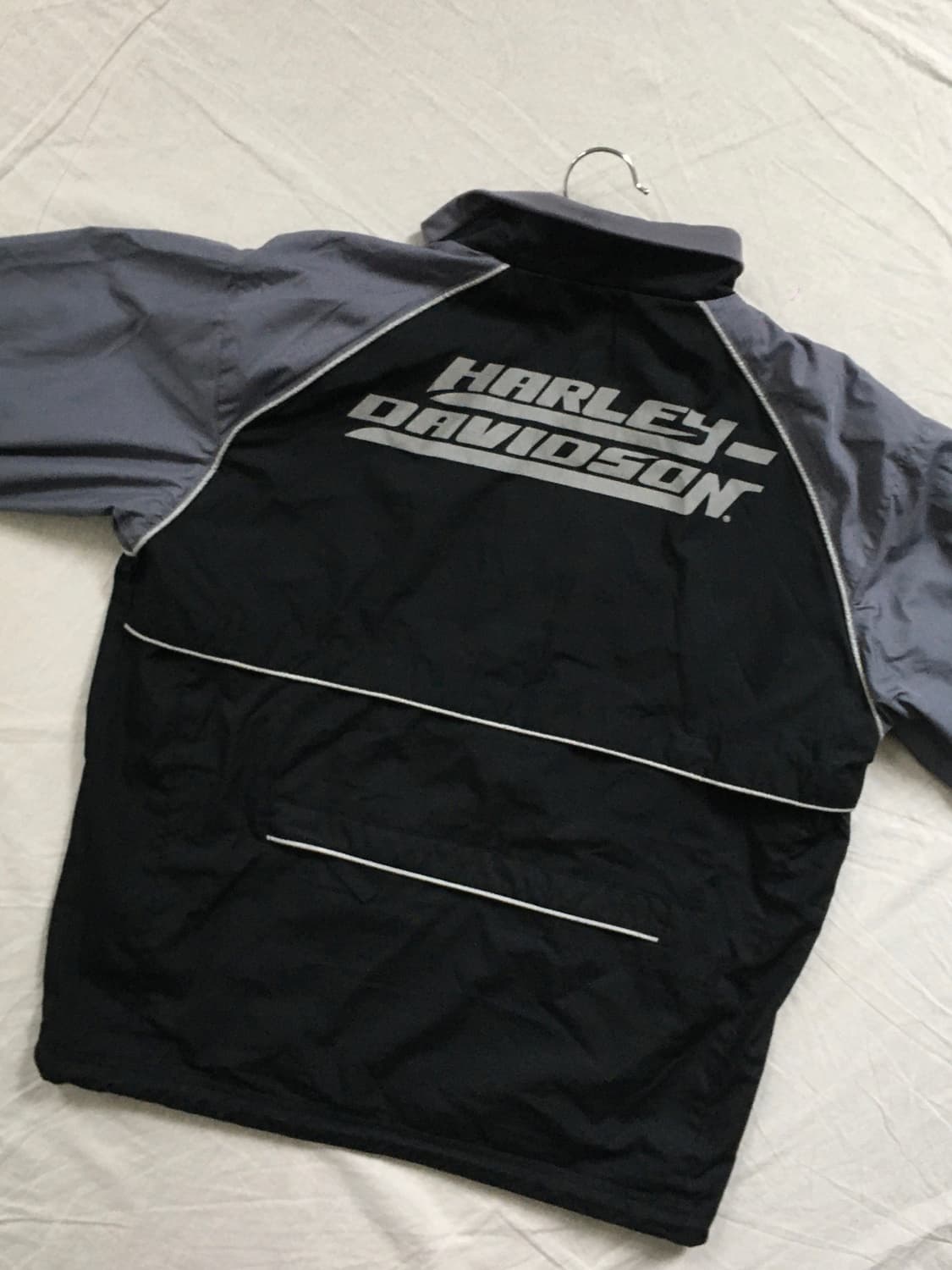 할리 데이비슨 백프린팅 바람막이  상품이미지4