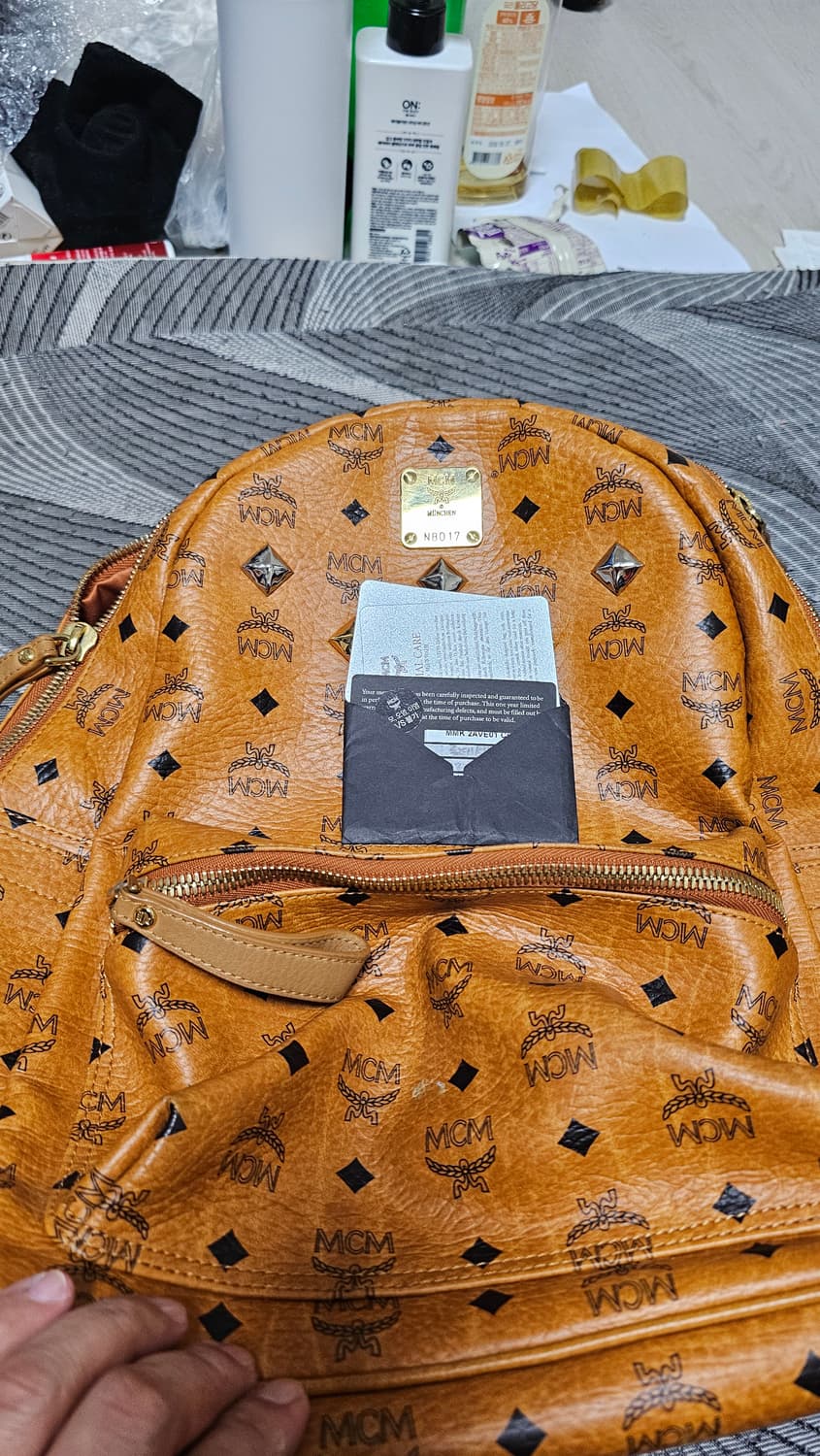 MCM정품백팩L사이즈 상품이미지1