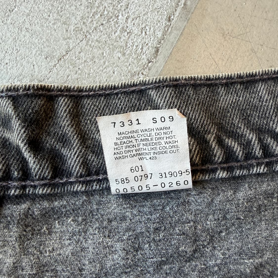 90s usa 리바이스 505 데님 팬츠 상품이미지9