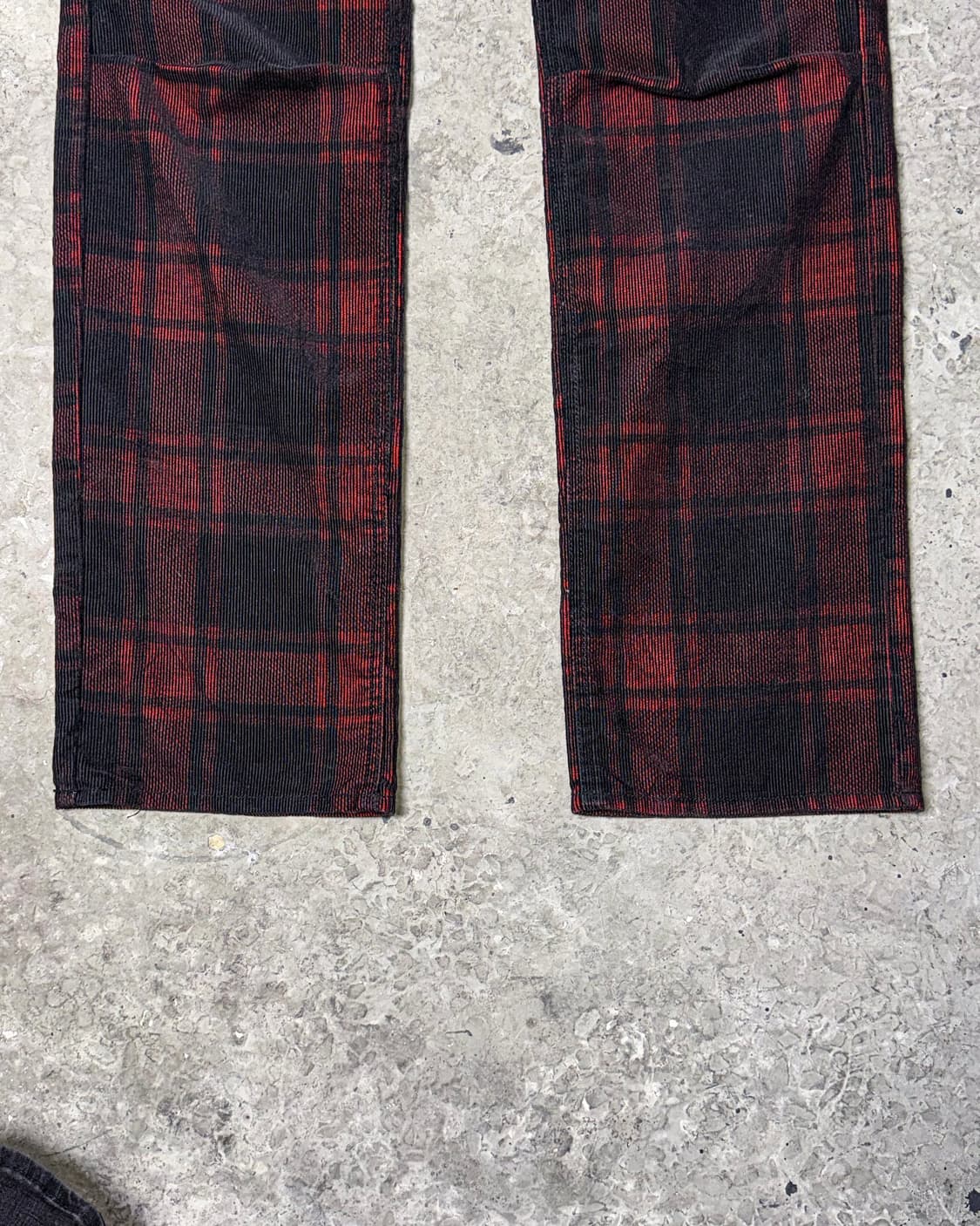 Red Tartan Zip Detail Pants 상품이미지9