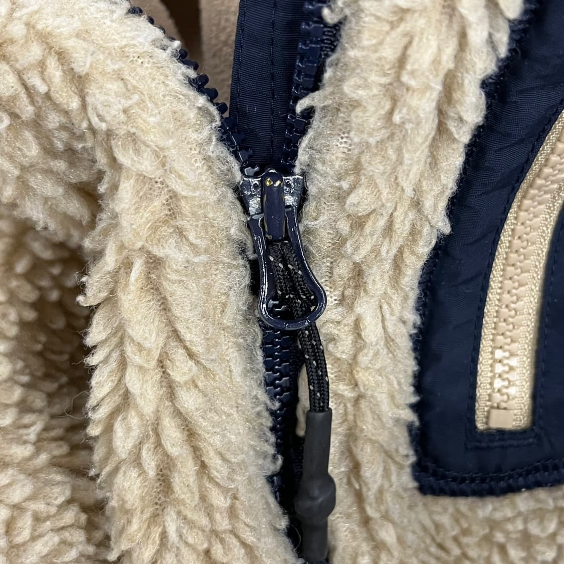 [정품/160] 노스페이스 후리스 후드 집업 아이보리 b19 상품이미지7