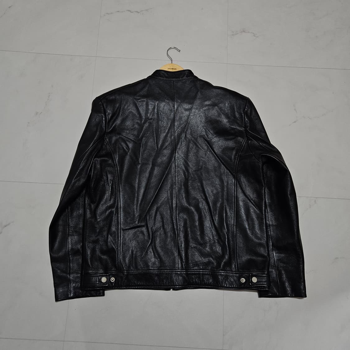 송지오 양가죽 바이커 자켓 105 상품이미지4