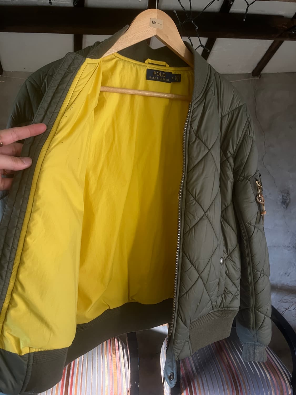 POLO Ralph Lauren 퀼팅 봄버 자켓 상품이미지6