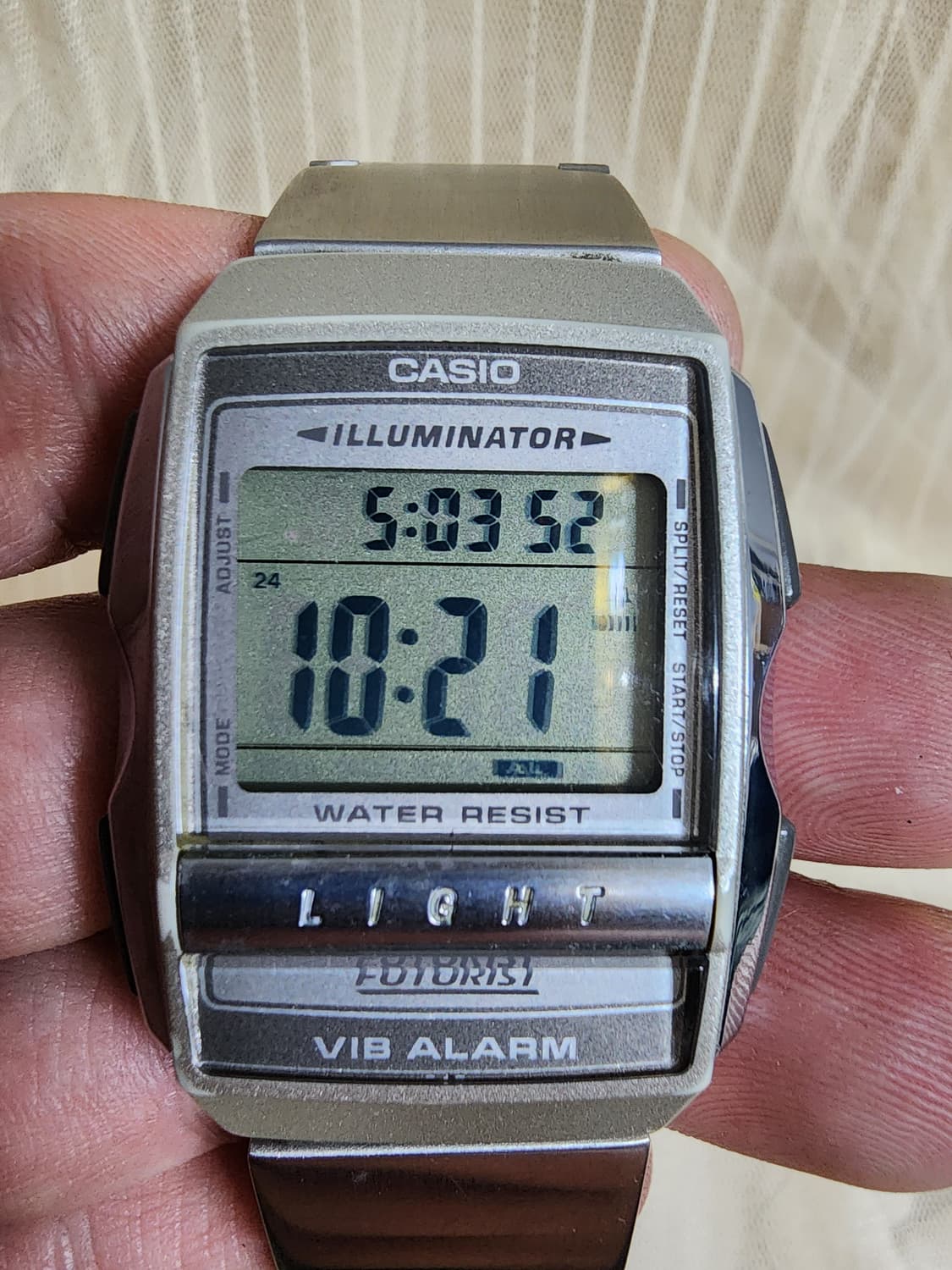 빈티지 카시오 퓨처리스트 A220 디지털 메탈시계 상품이미지9