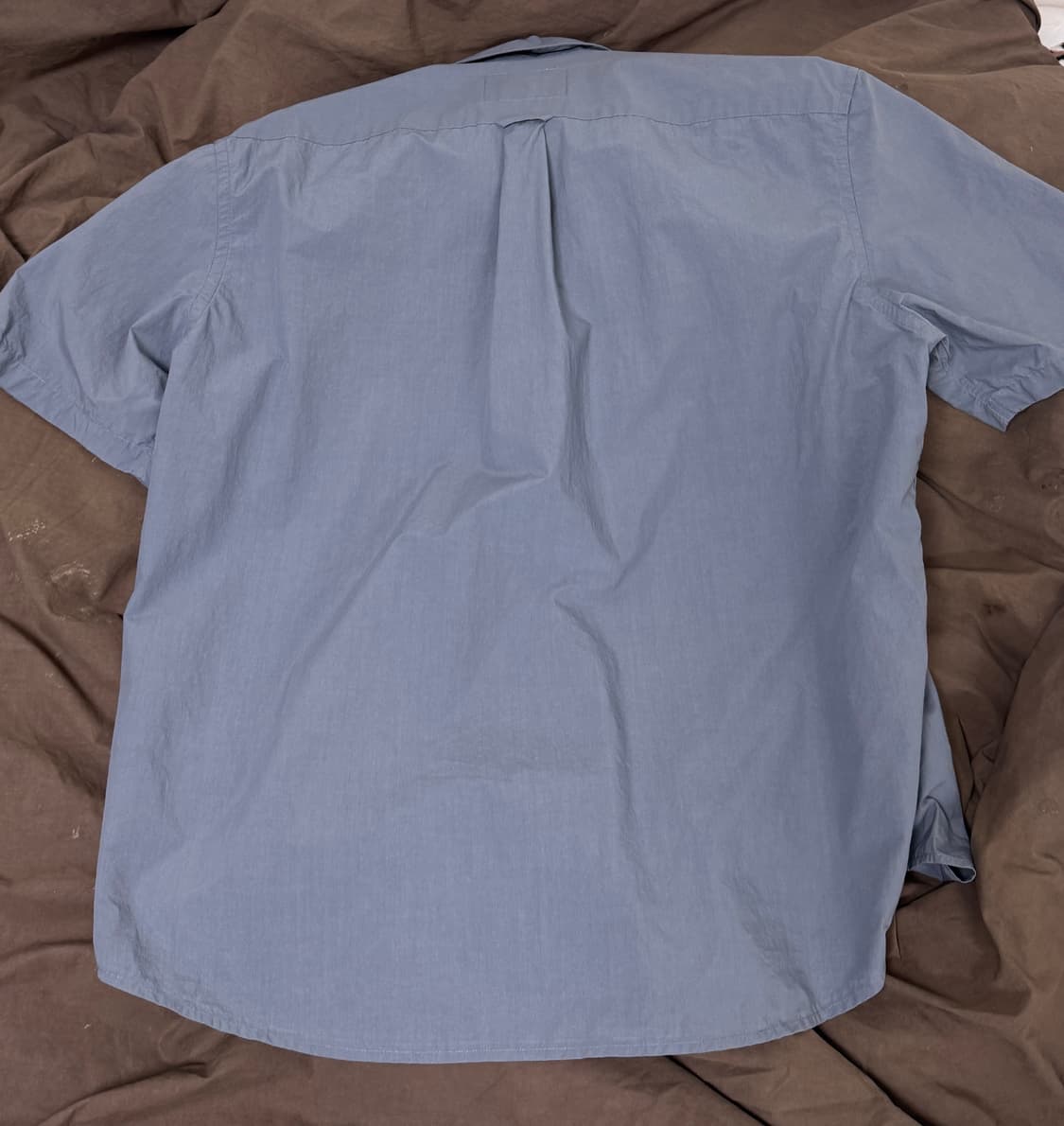 포터리 숏 슬리브 컴포트 셔츠 돌핀블루 0사이즈 상품이미지4