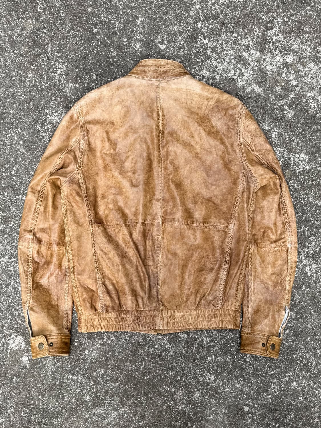 Vintage GAS Goatskin Leather Jacket 상품이미지6