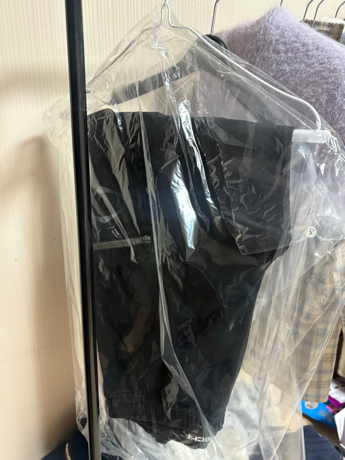 미스치프 드로우 스트링 팬츠 블랙 상품이미지2