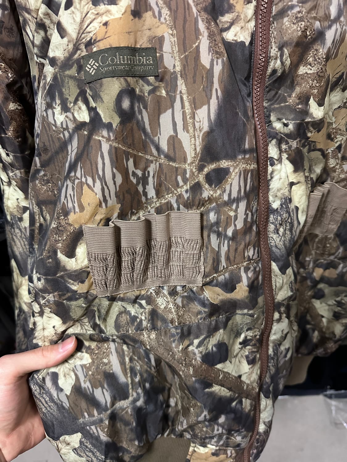 컬럼비아 리버시블 리얼트리 Ma-1 푸퍼 상품이미지4