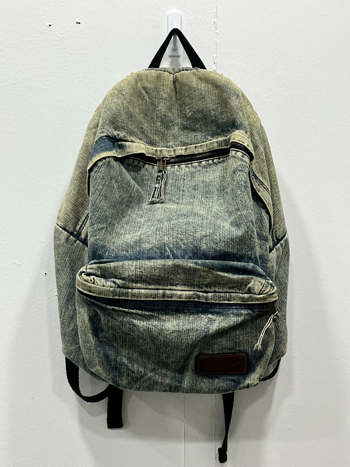 이스트팩 데님 빈티지 워싱 Y2K 백팩 노트북백팩 상품이미지3