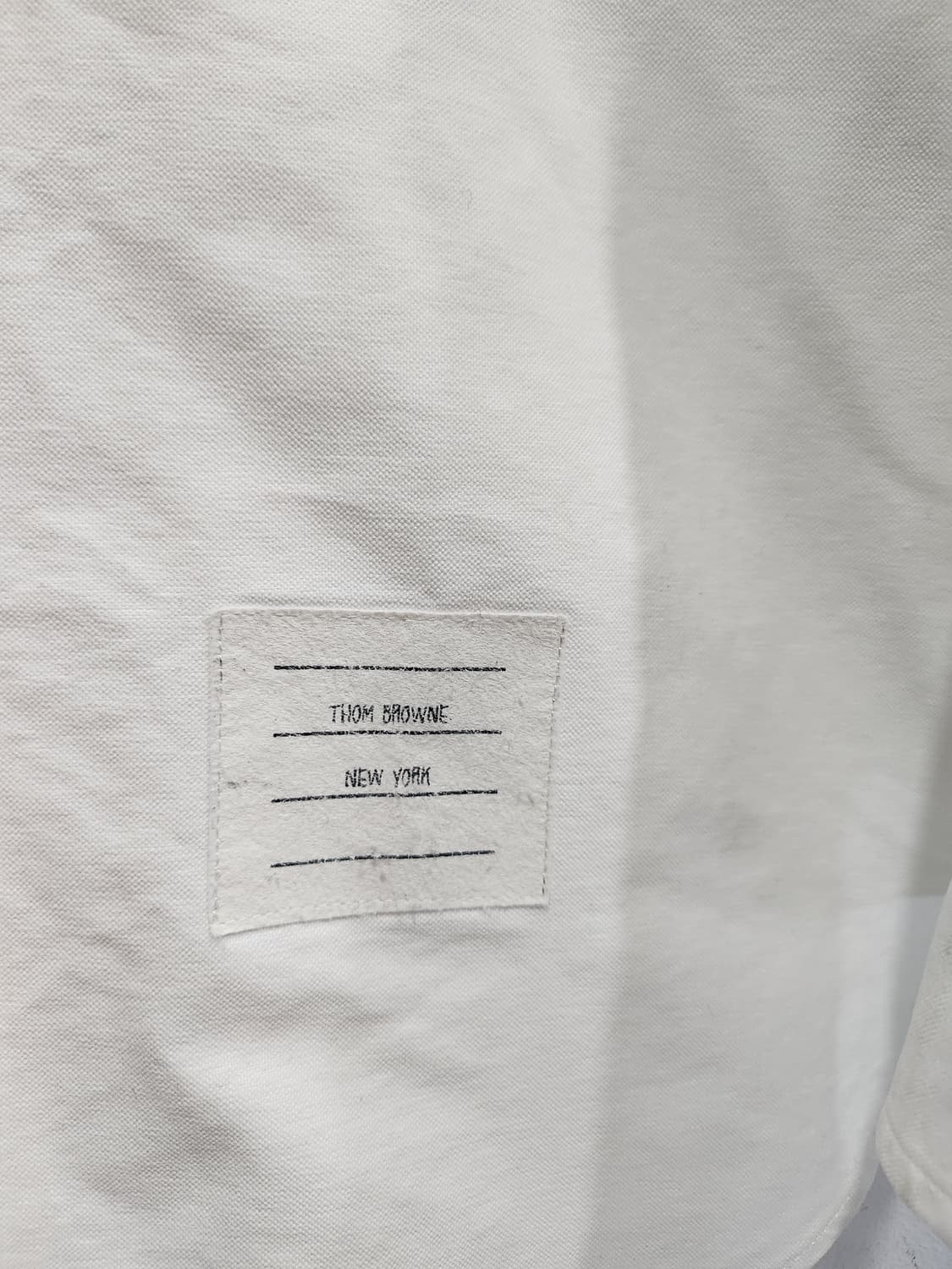 톰브라운 화이트 암밴드 옥스포드 셔츠 2사이즈 정품 상품이미지5