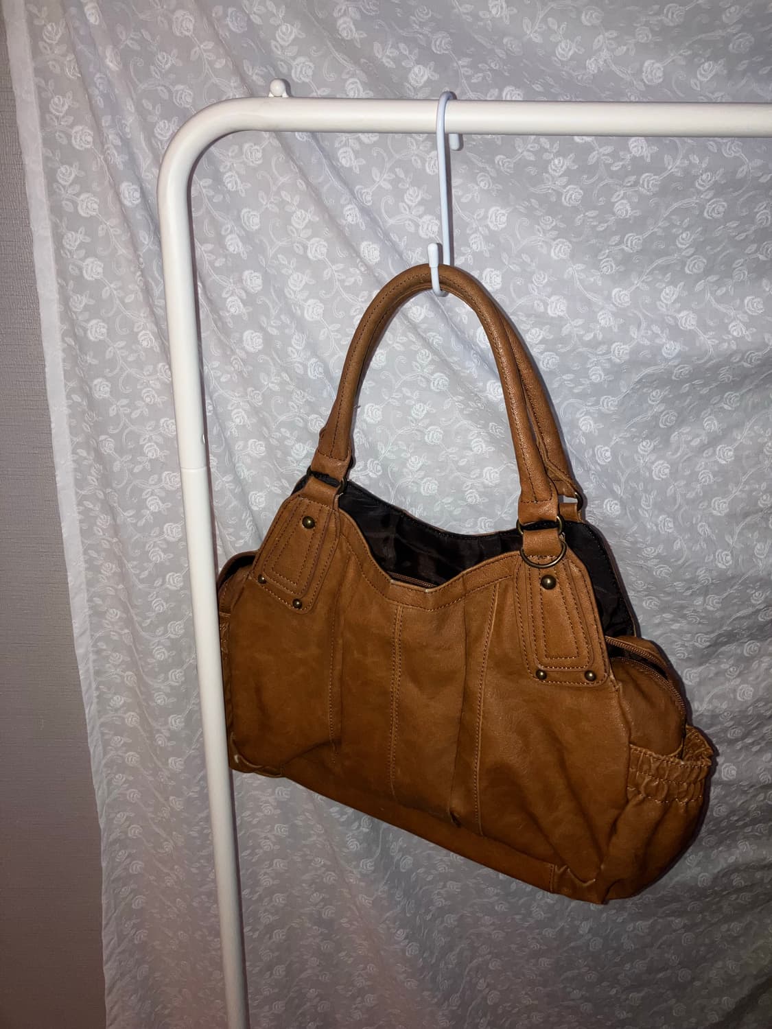 💌 Hushhush Brown vintage shoulder bag. 상품이미지1