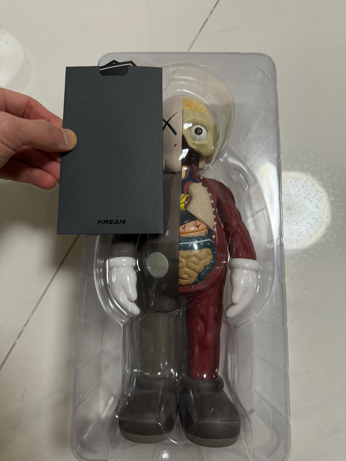 카우스 컴패니언 플레이드 오픈 에디션 바이닐 피규어 브라운 상품이미지5