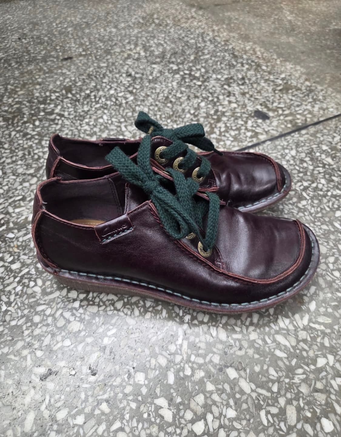 클락스 레더 슈즈 US6 상품이미지1