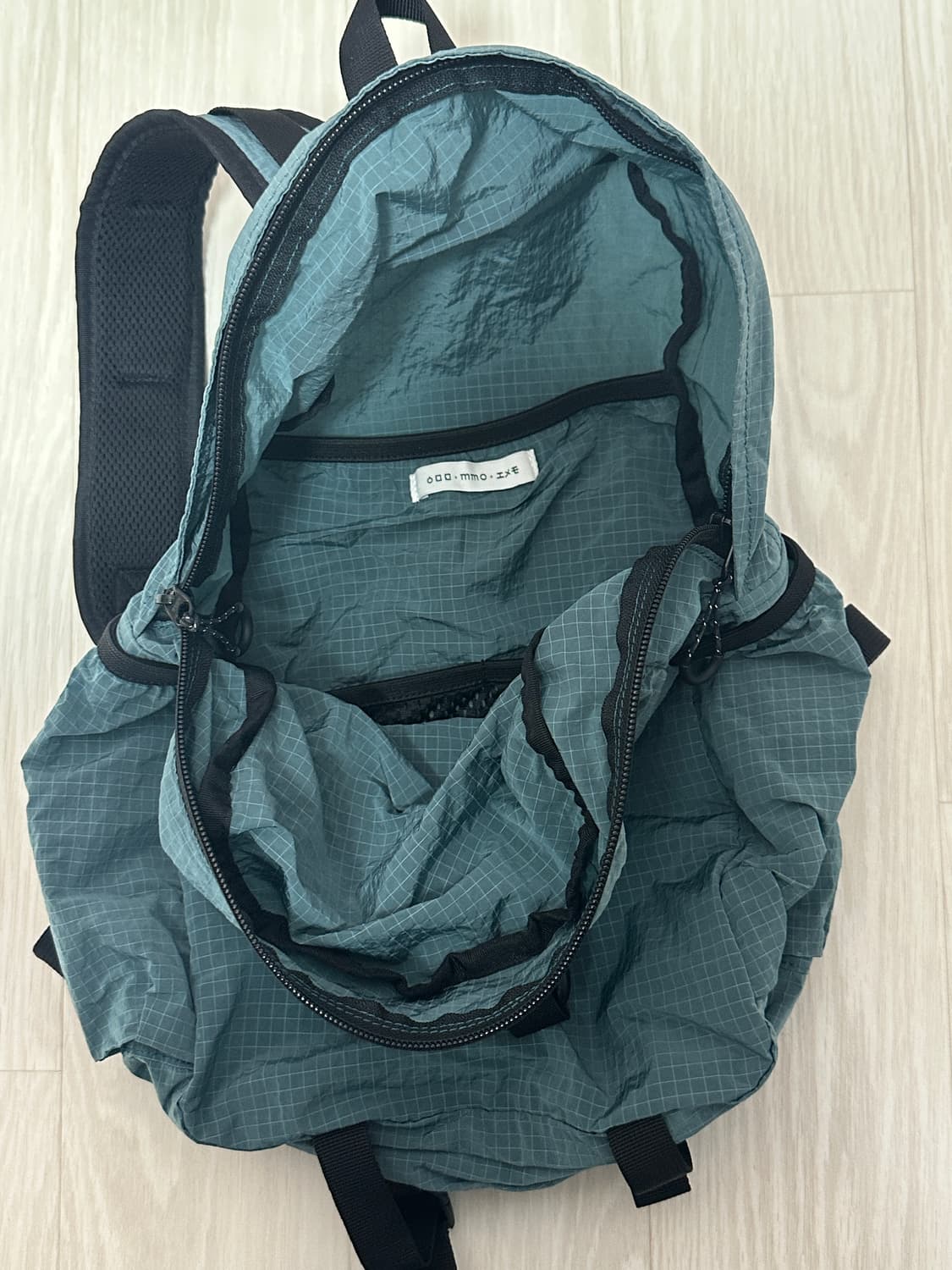 에메모가든 백팩 75 블루그린 상품이미지3