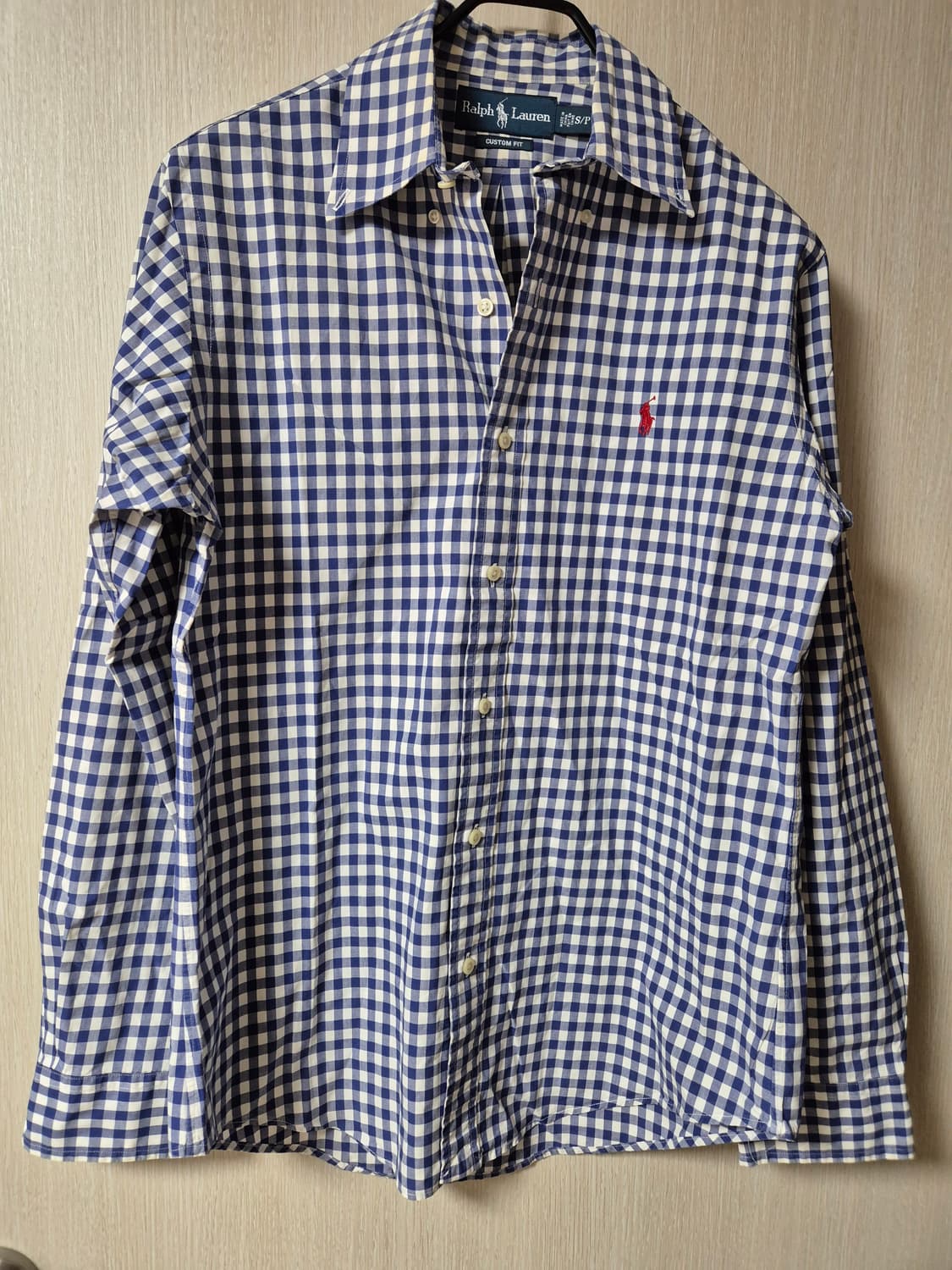 폴로 랄프로렌 깅엄체크 남방 S (95) 남성 상품이미지1
