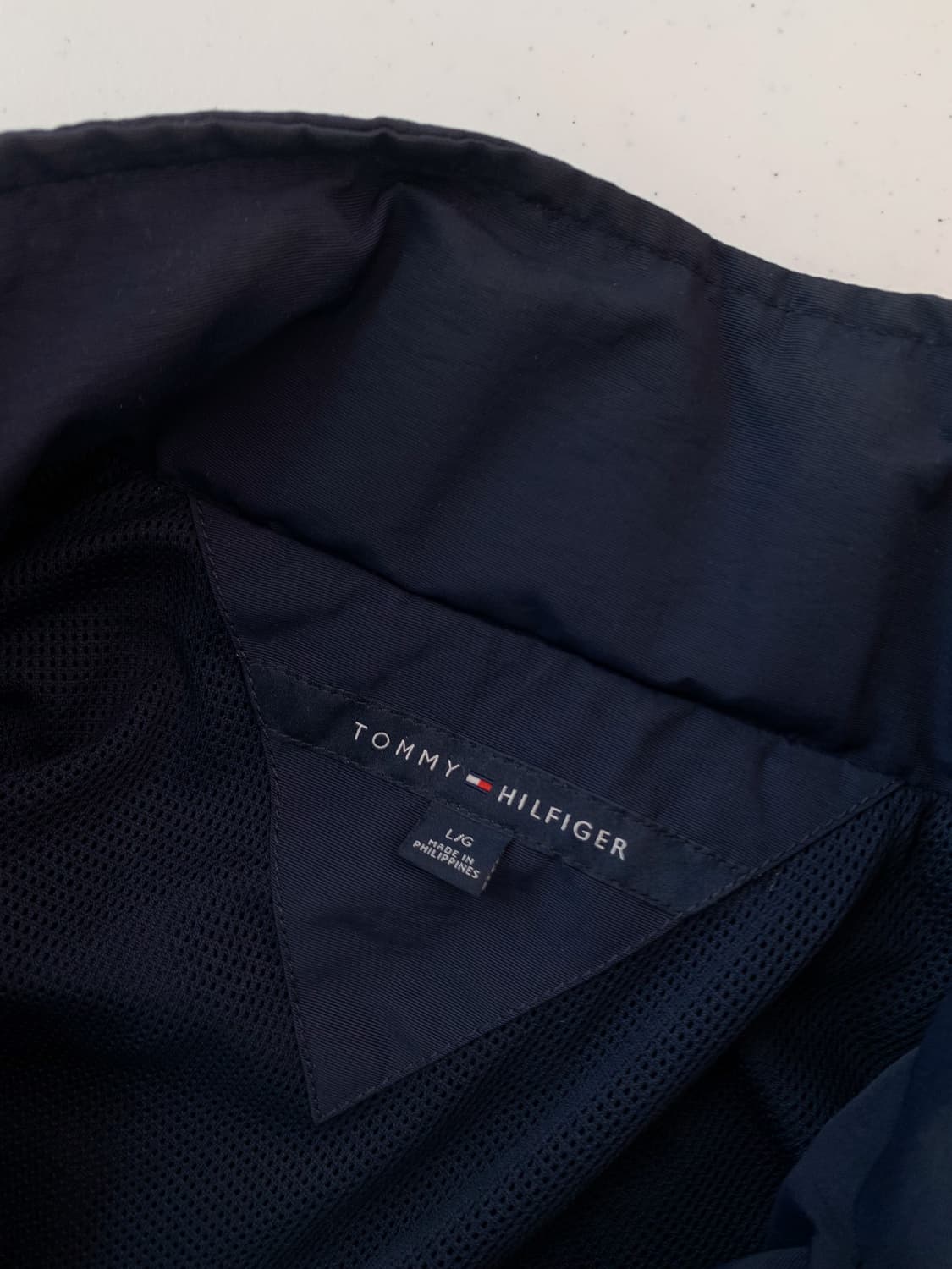 100-105 타미힐피거 블루종 바람막이 자켓 상품이미지4