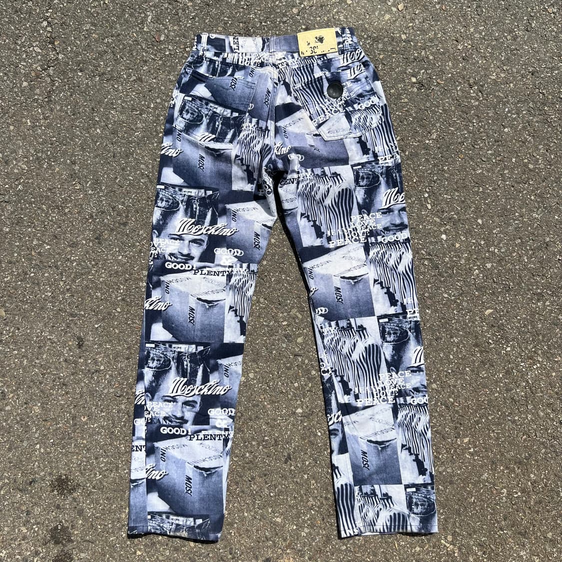 90‘s Moschino AOP Denim Pants 상품이미지7