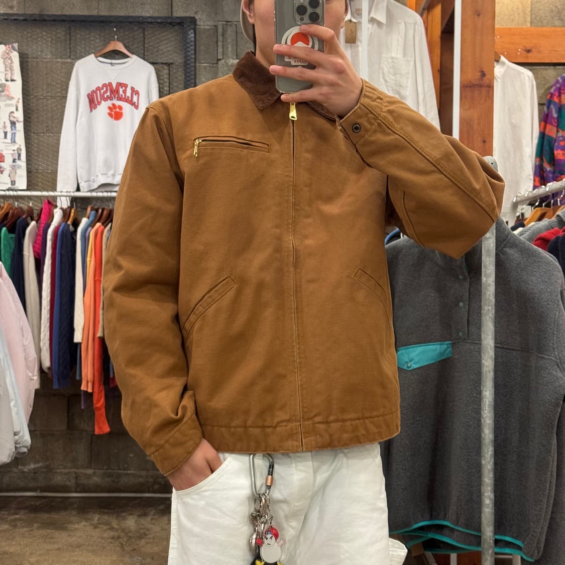 새상품)빈티지 디트로이트 워크 자켓 (42/44) 상품이미지3