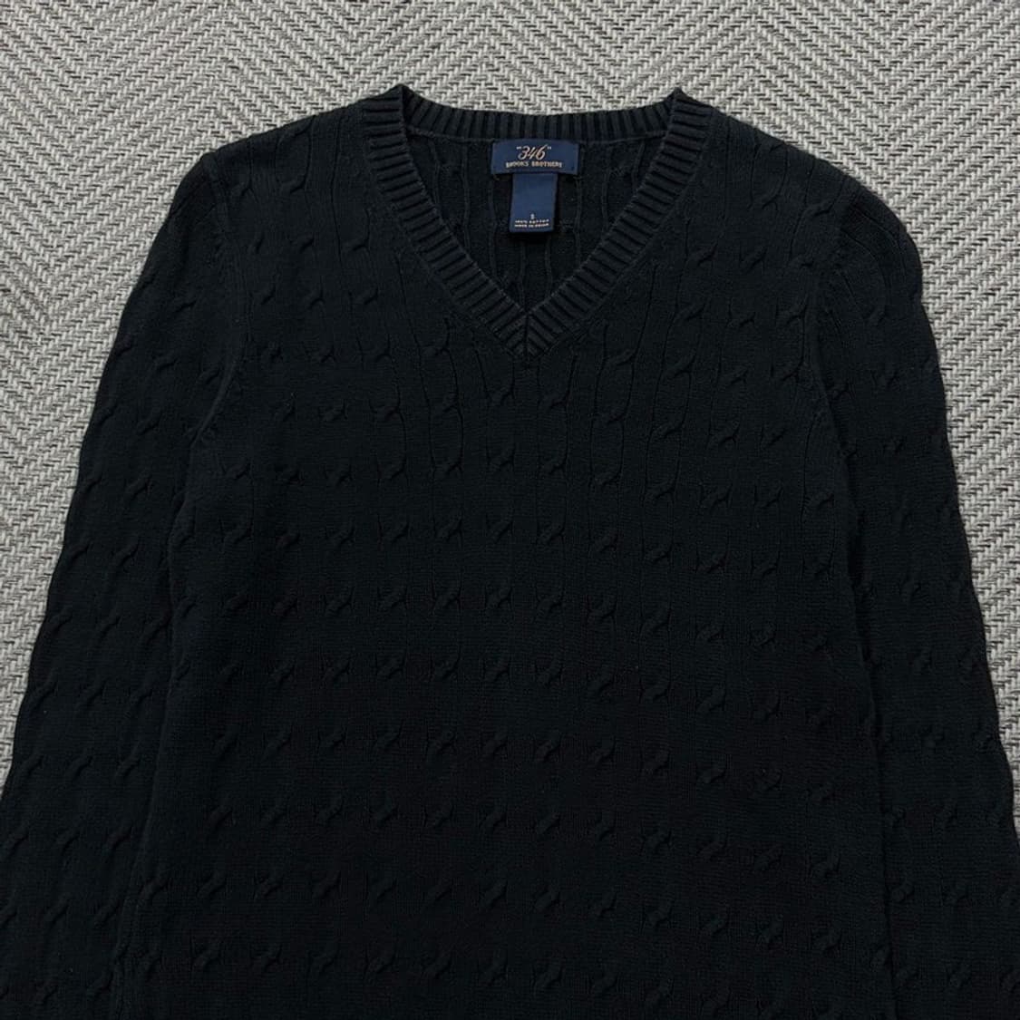 브룩스브라더스 브이넥 니트 v2534 상품이미지3