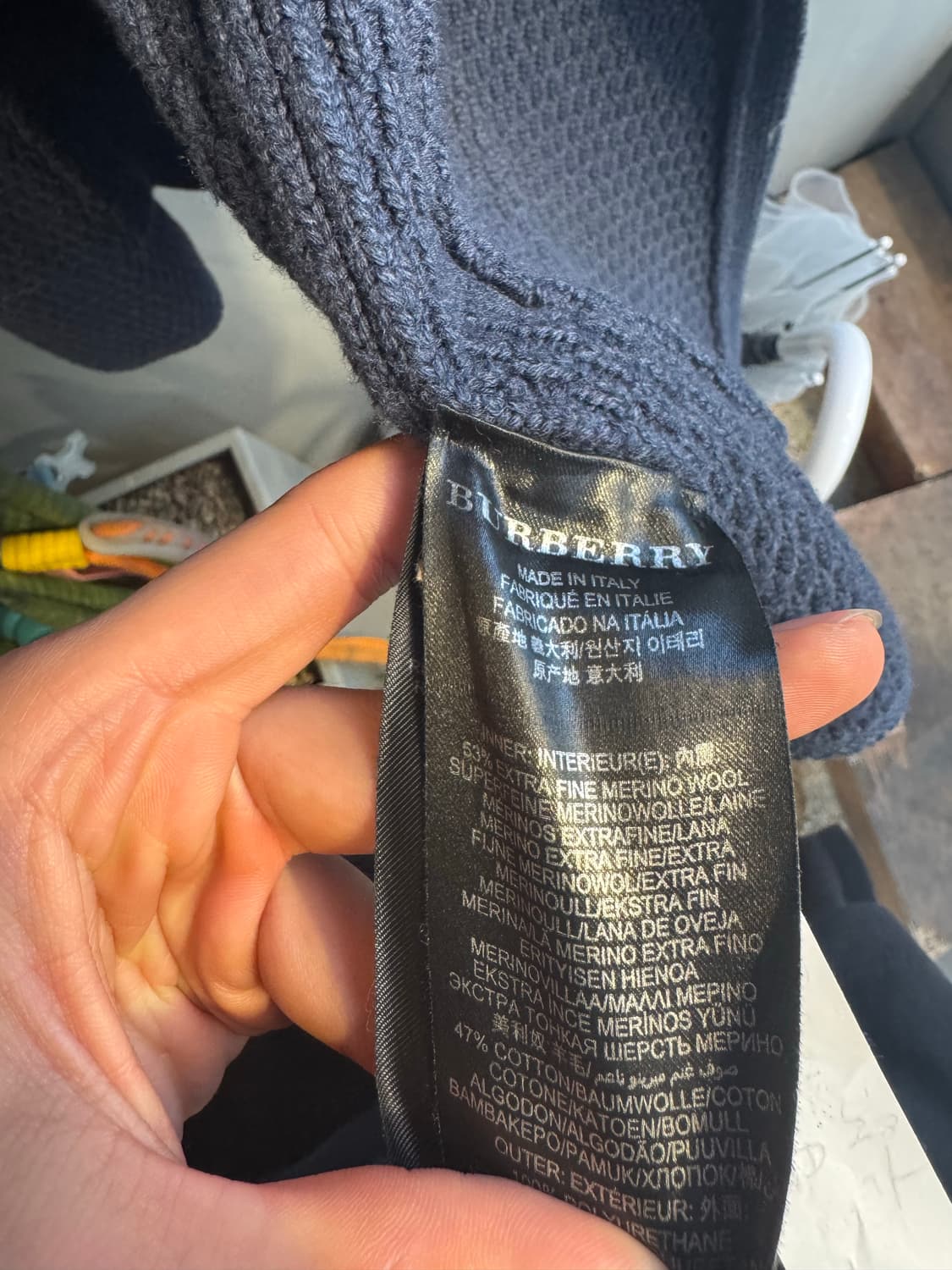 버버리 퀄팅 코트 상품이미지4