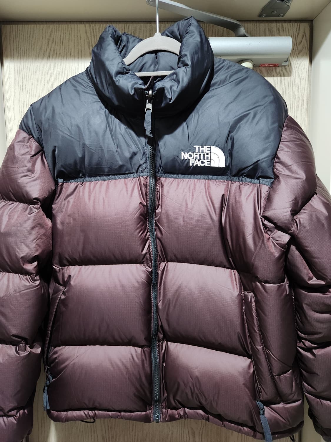 해외판 노스페이스패딩 눕시 1996 레트로 브라운 L 상품이미지1