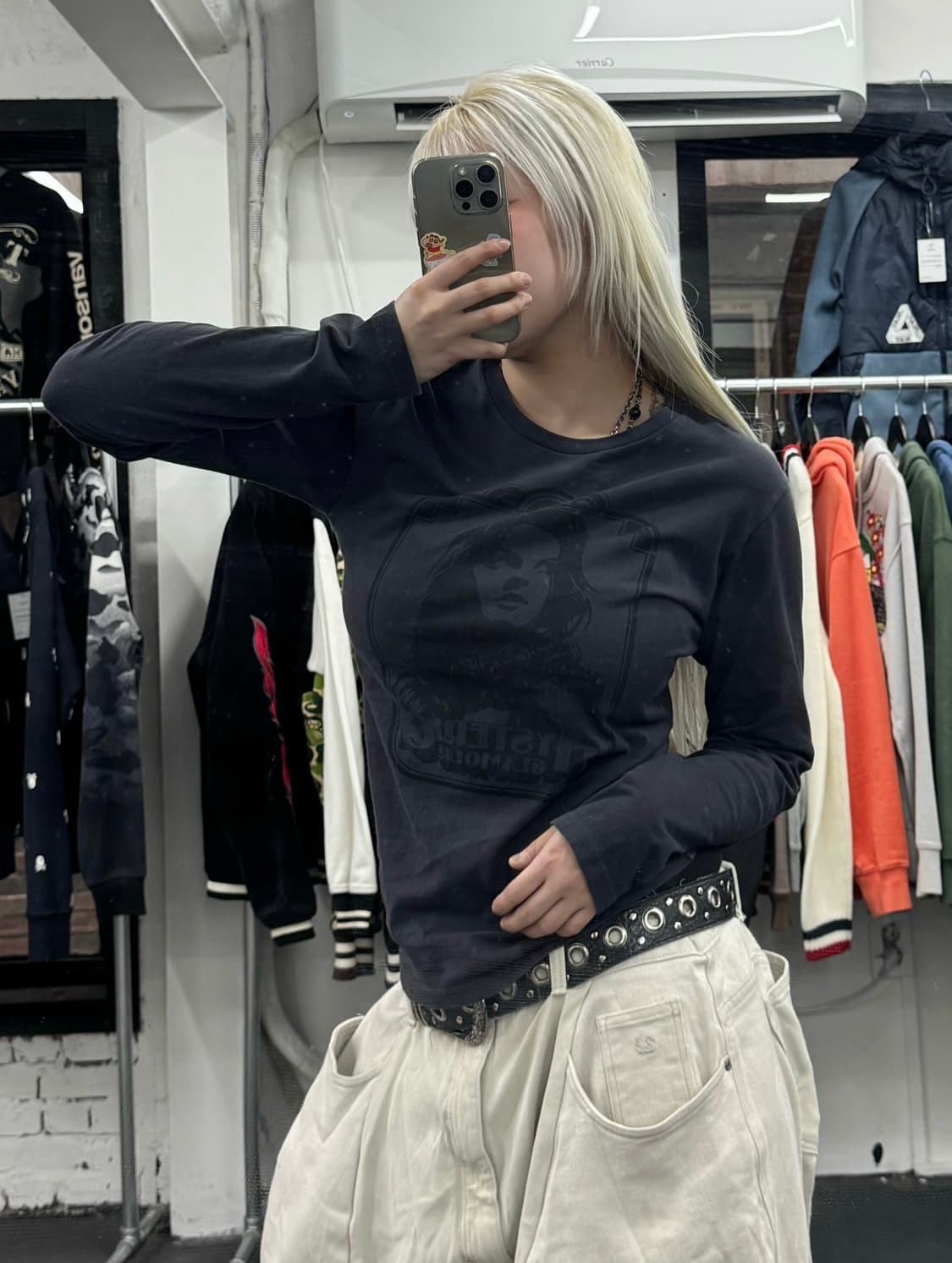 히스테릭 글래머 히스걸 롱슬리브 상품이미지4