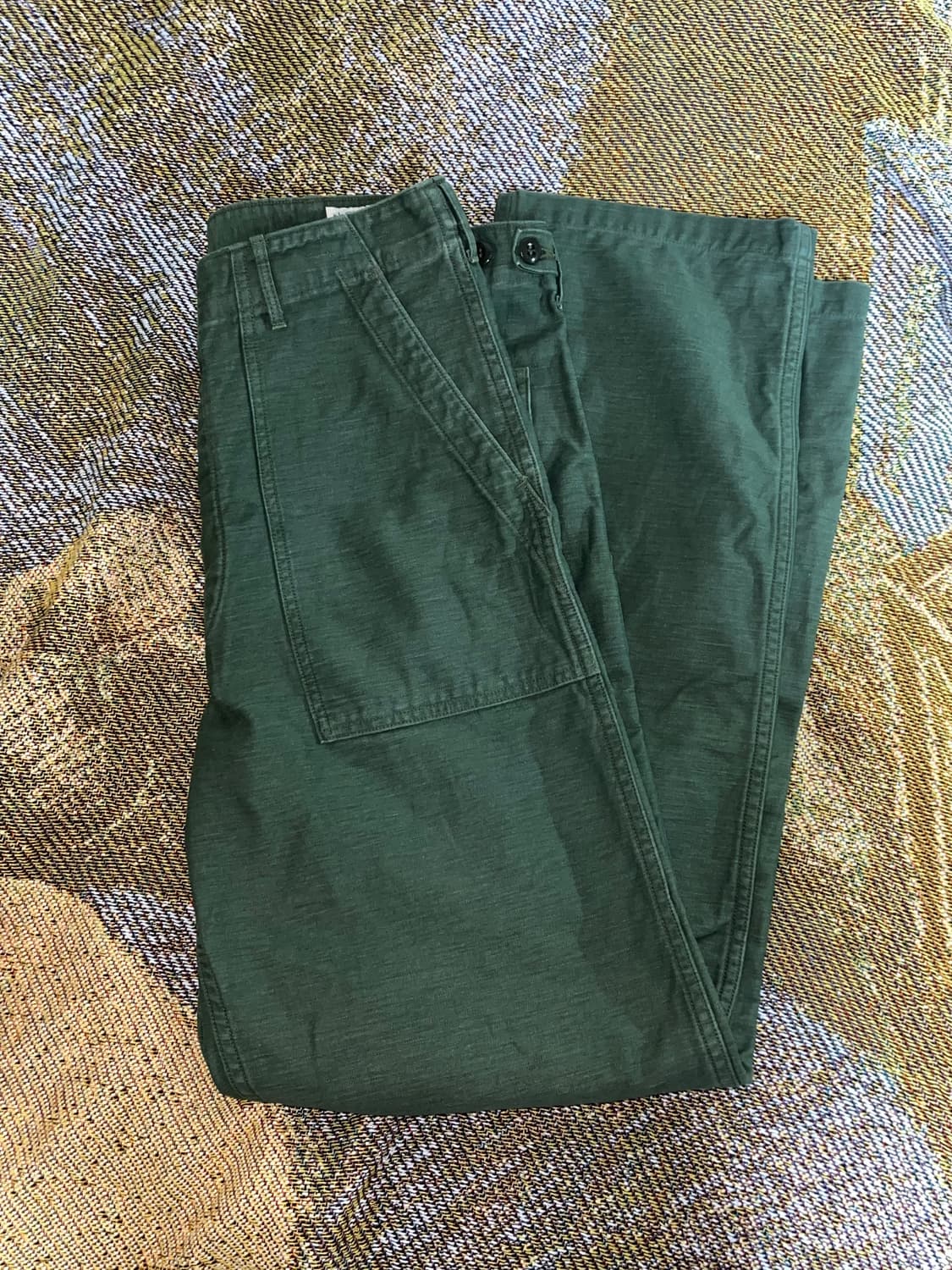 오어슬로우 퍼티그팬츠 레귤러 4 사이즈 판매 상품이미지2