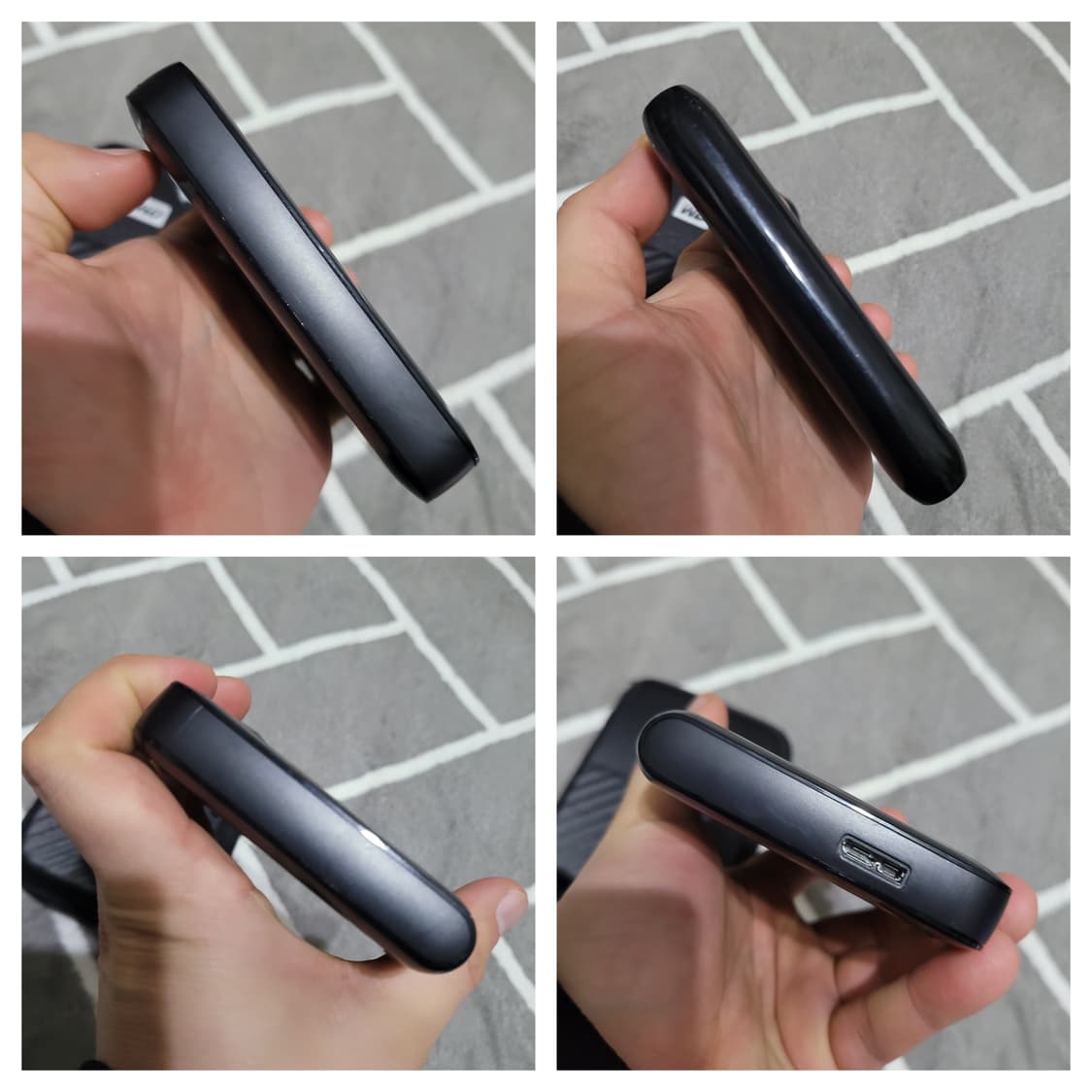 블랙 색상 WD 외장하드 고장품 상품이미지5