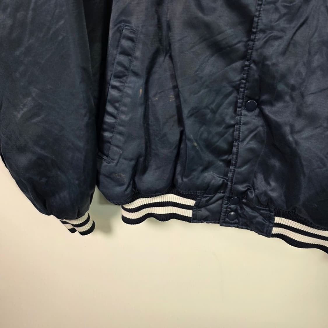 90s 스타터 양키스 다이아몬드 컬렉션 사틴 자켓 L 상품이미지5