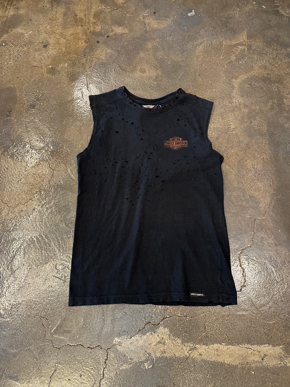 Harley Davidson 할리 데이비슨 데미지드 나시 M 상품이미지1