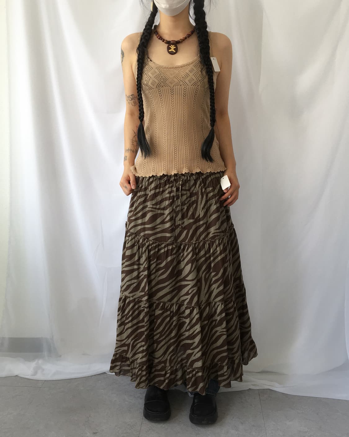 Crochet sleeveelss 상품이미지1