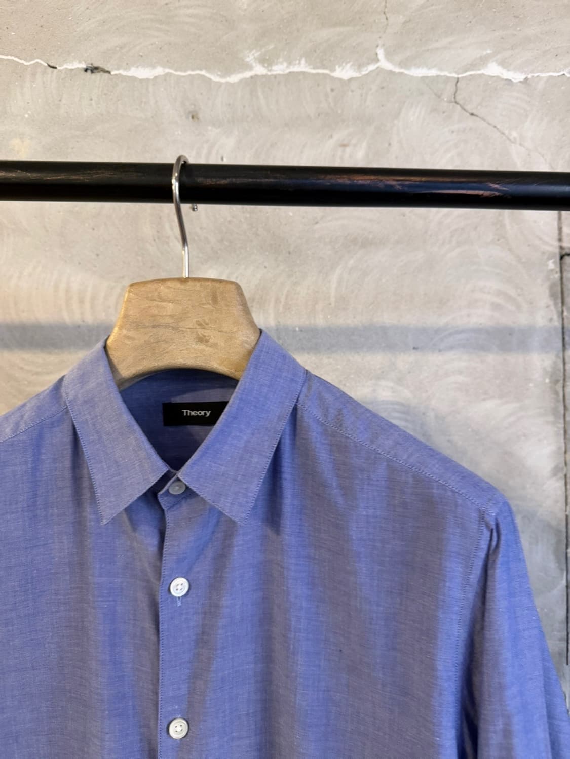 띠어리 셔츠 슬림100 상품이미지3