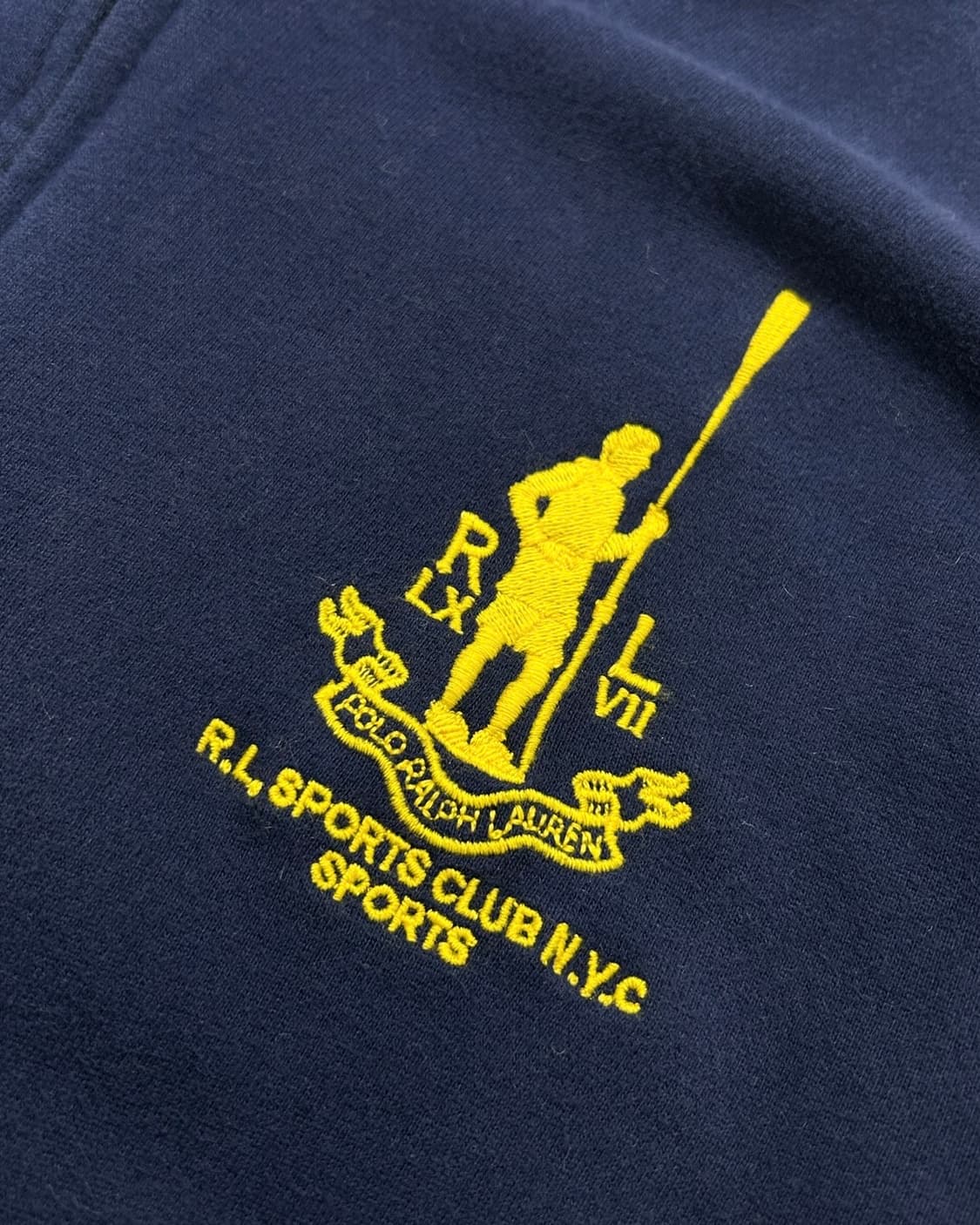 폴로 랄프로렌 옐로우 빅로고 집업  상품이미지4